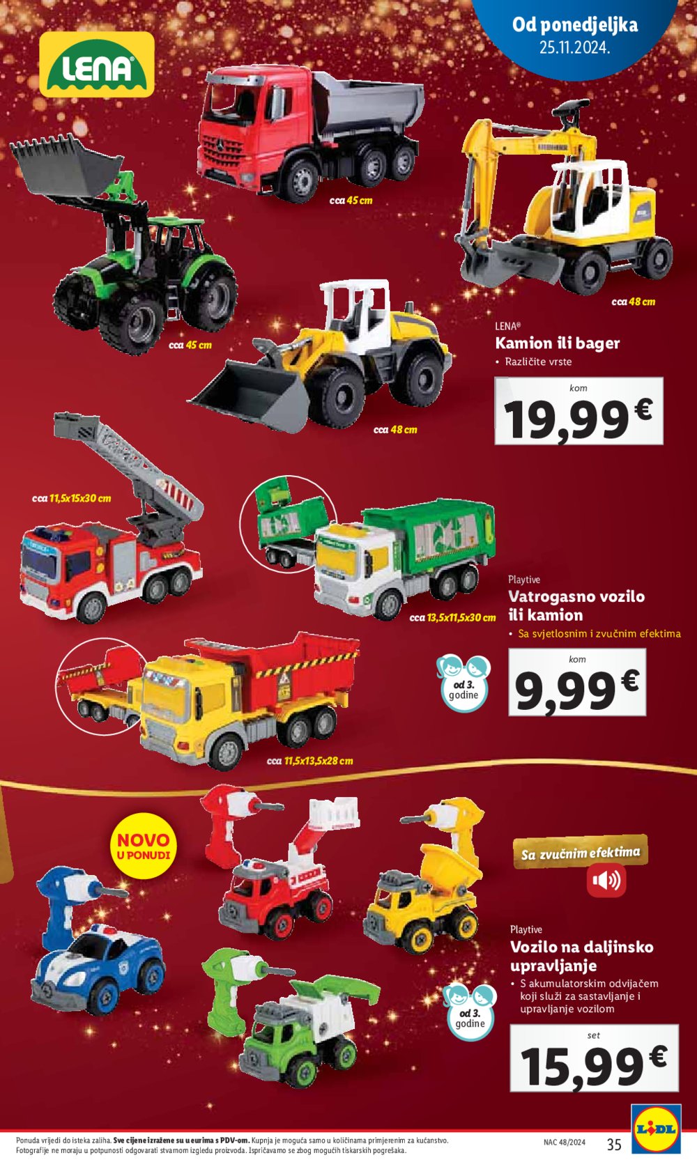 Lidl super ponuda od ponedjeljka 25.11.-01.12.2024.