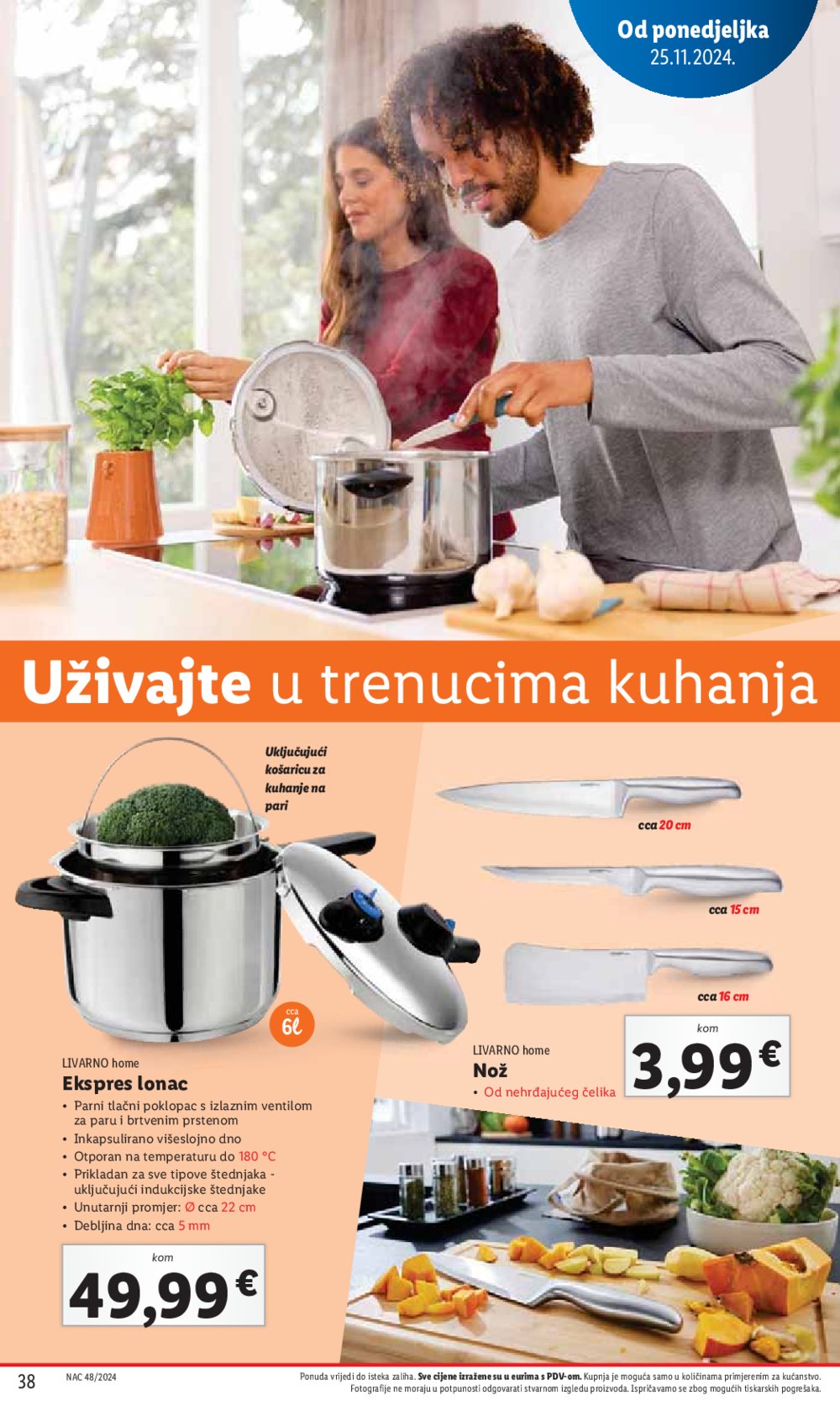 Lidl super ponuda od ponedjeljka 25.11.-01.12.2024.