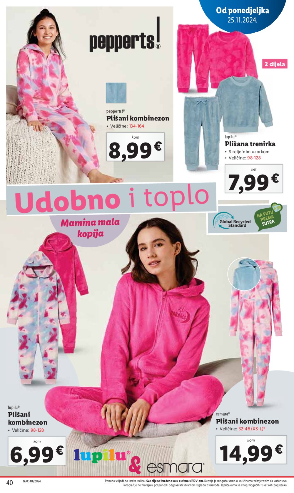 Lidl super ponuda od ponedjeljka 25.11.-01.12.2024.