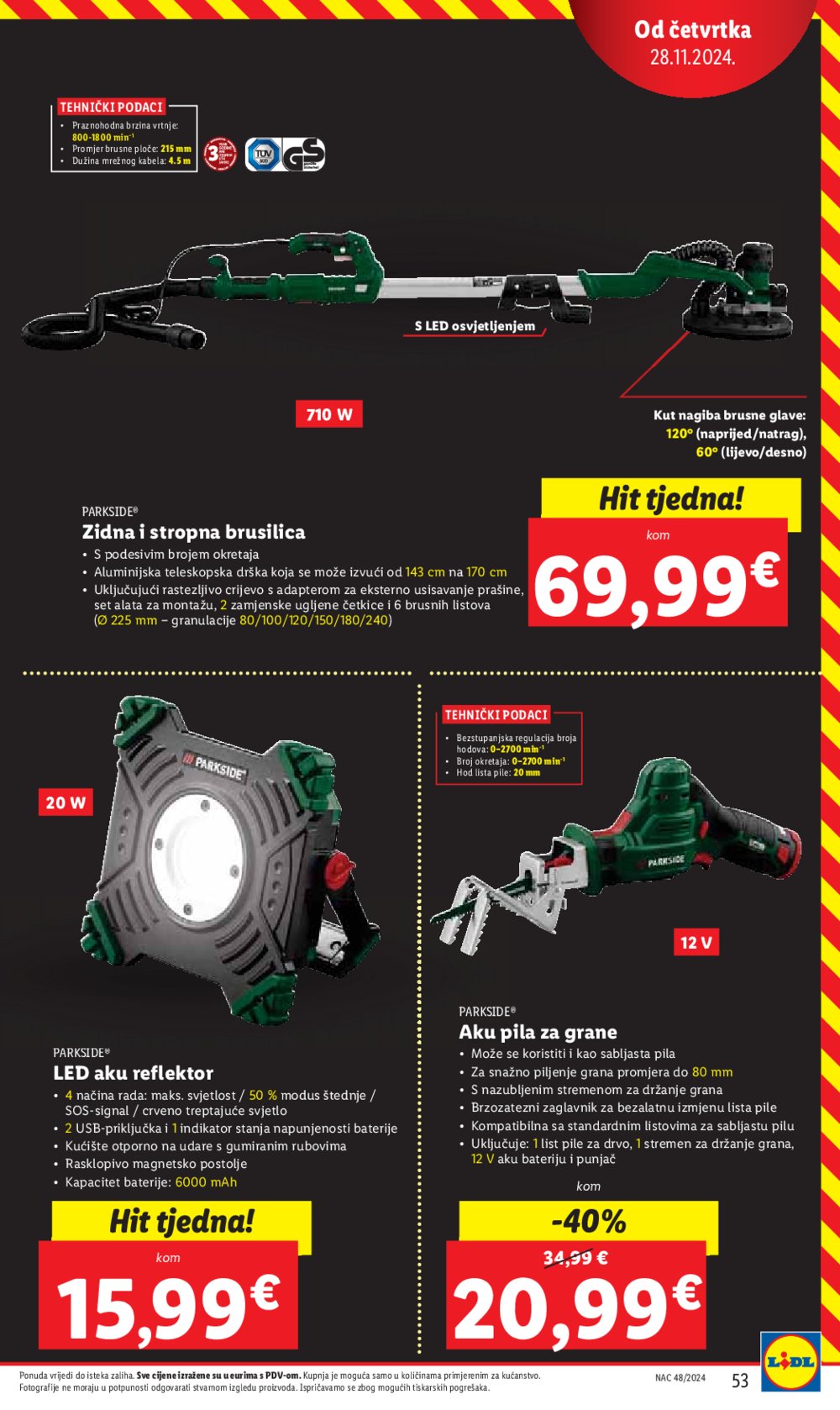 Lidl super ponuda od ponedjeljka 25.11.-01.12.2024.