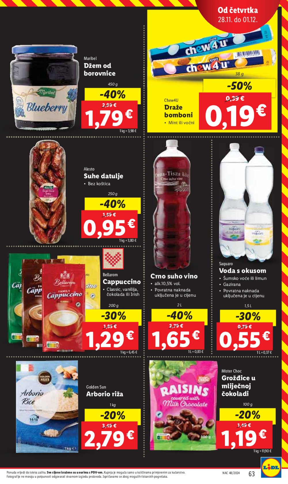 Lidl super ponuda od ponedjeljka 25.11.-01.12.2024.