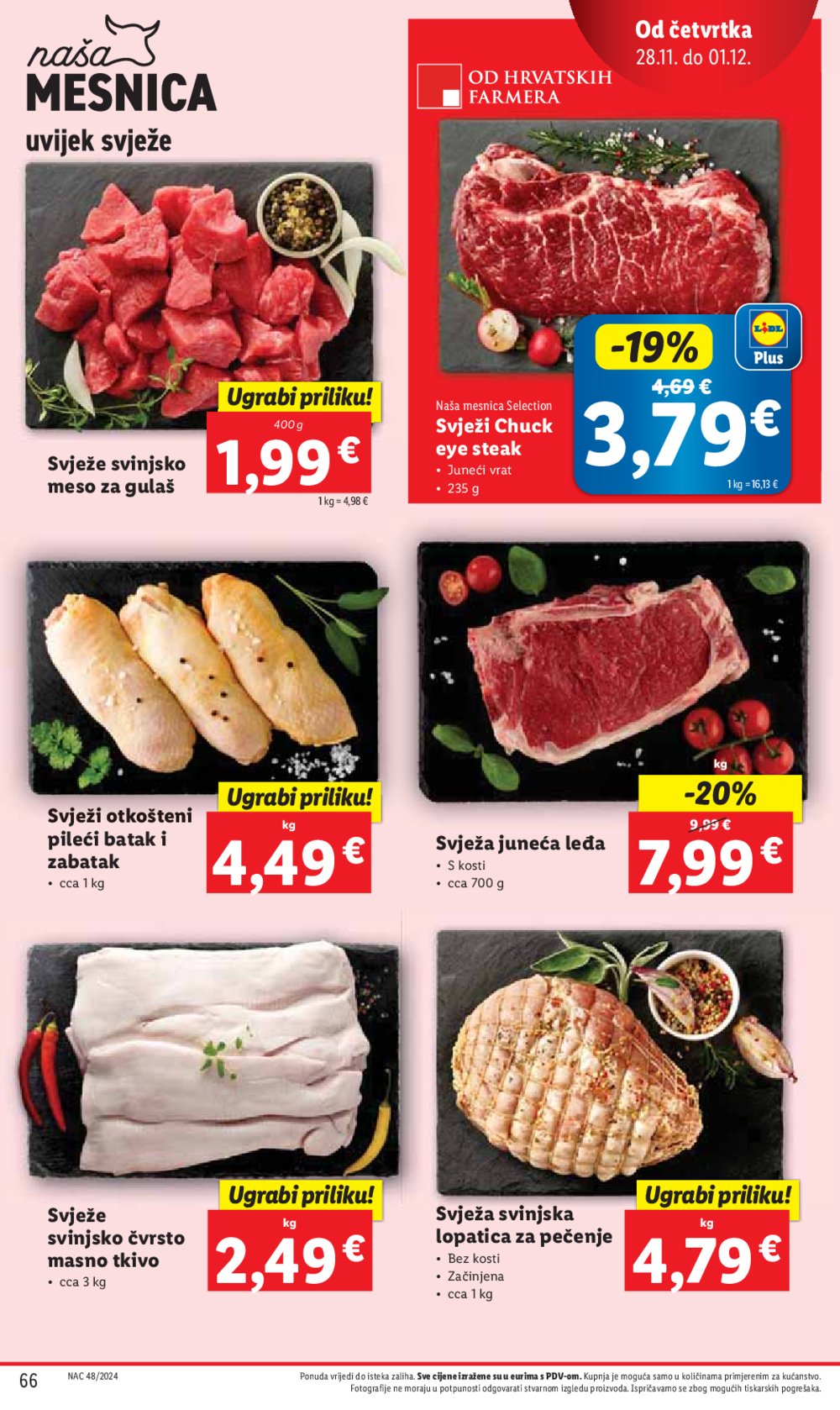 Lidl super ponuda od ponedjeljka 25.11.-01.12.2024.