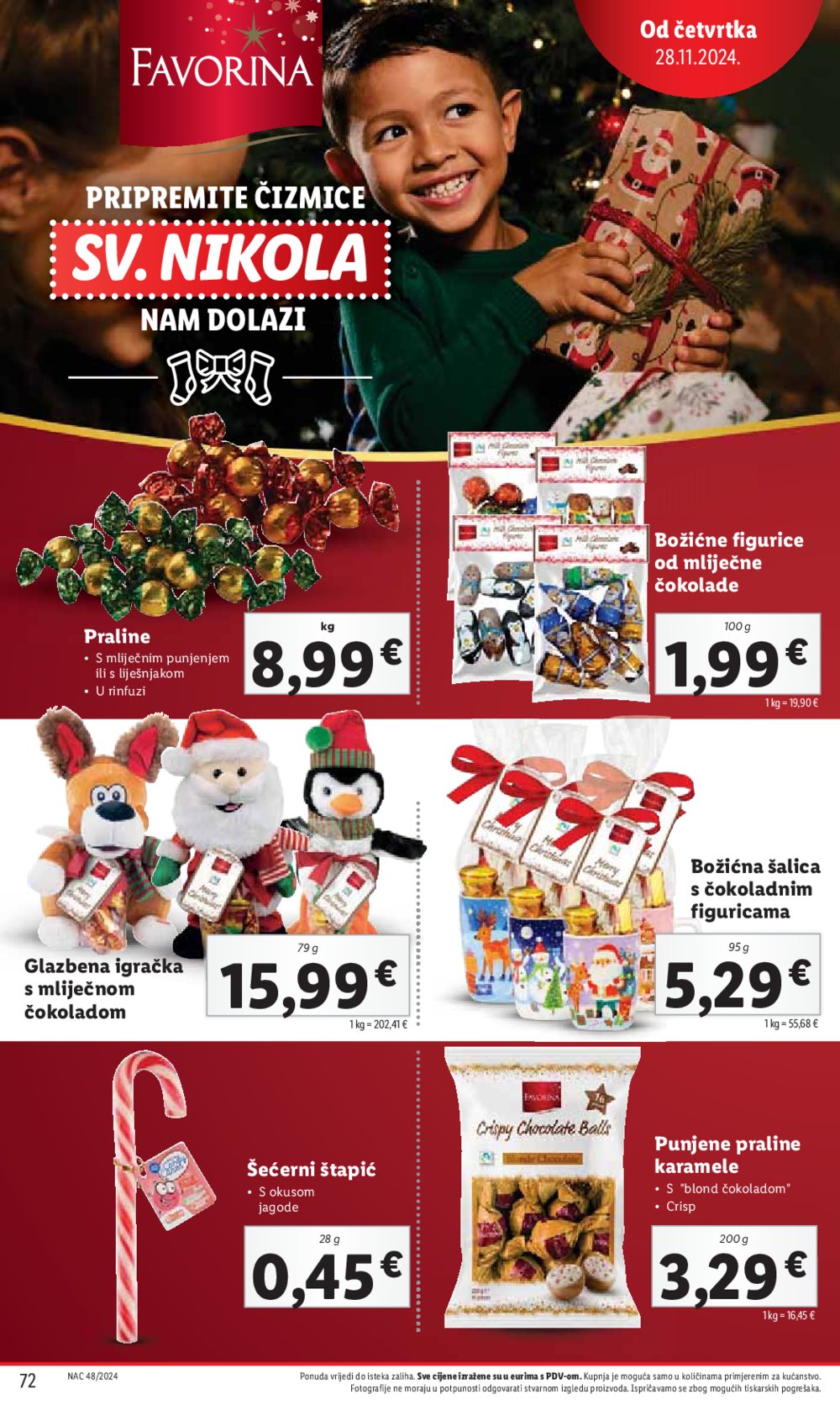 Lidl super ponuda od ponedjeljka 25.11.-01.12.2024.