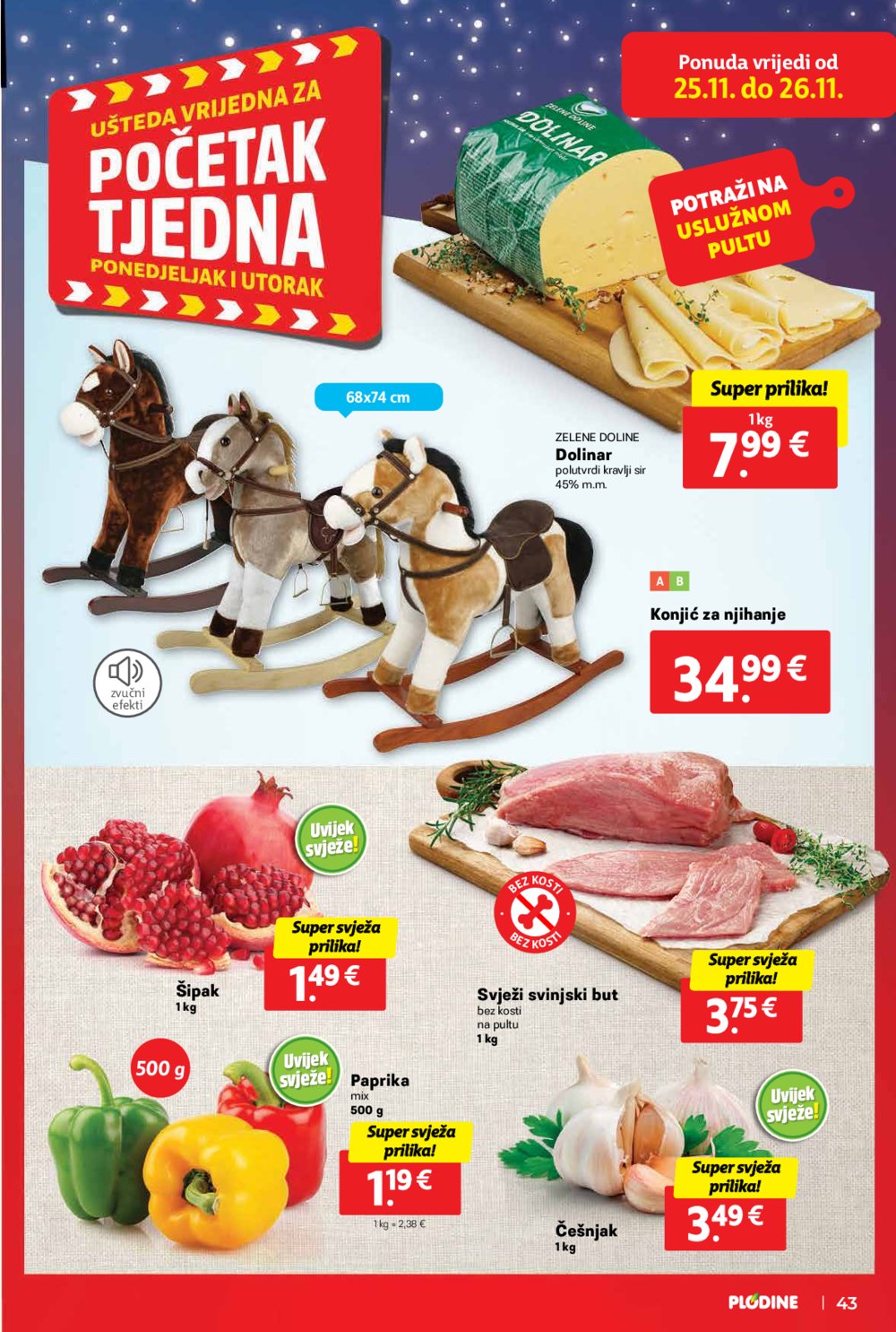 Plodine katalog Akcija 20.11.-26.11.2024.