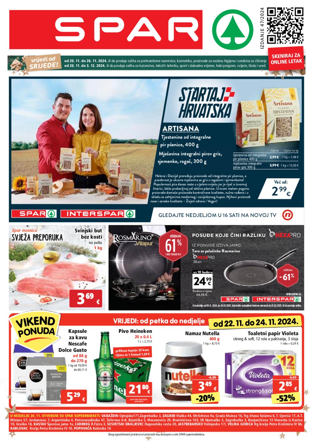 SPAR katalog Akcija 20.11.-26.11.2024.