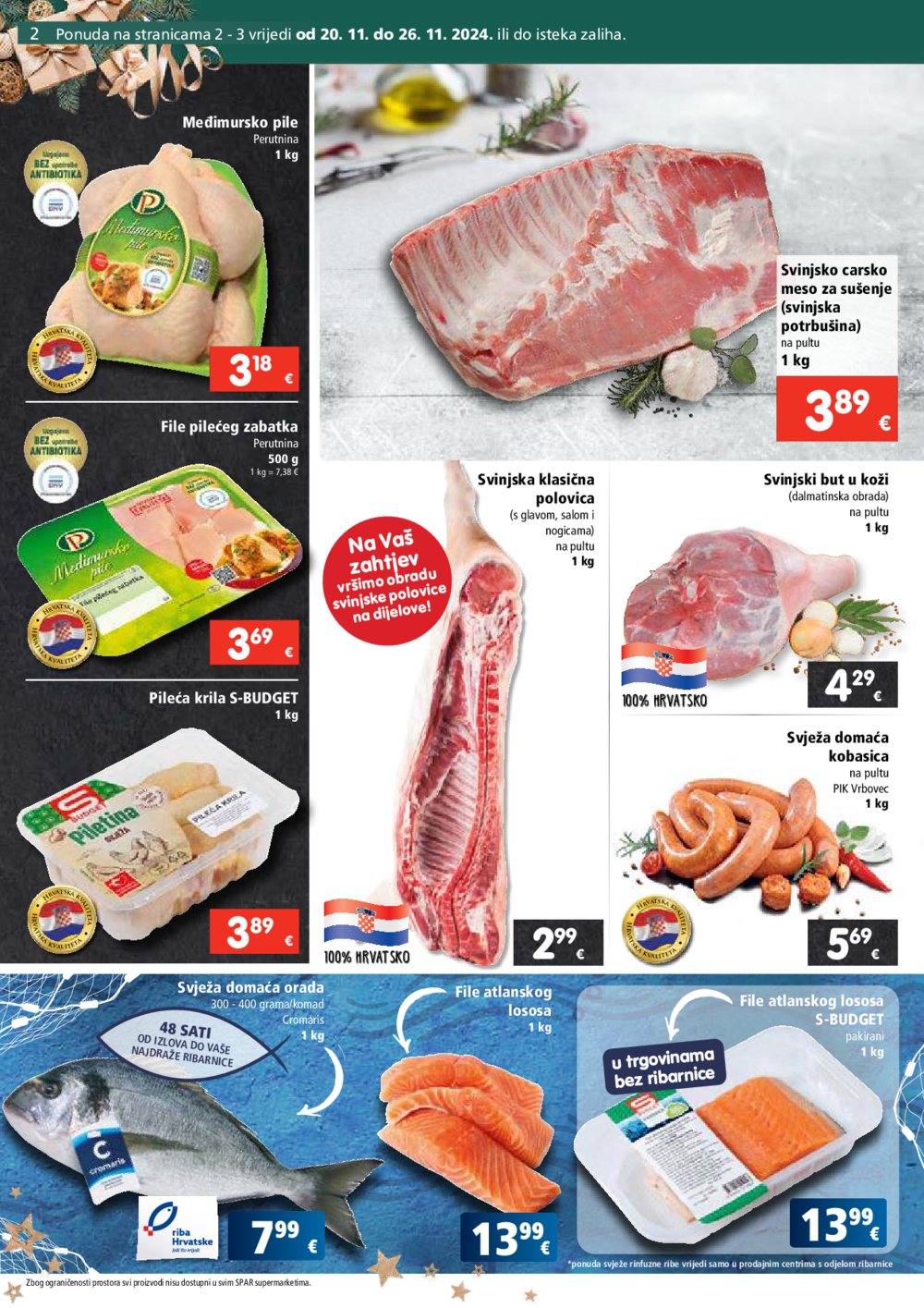 SPAR katalog Akcija 20.11.-26.11.2024.