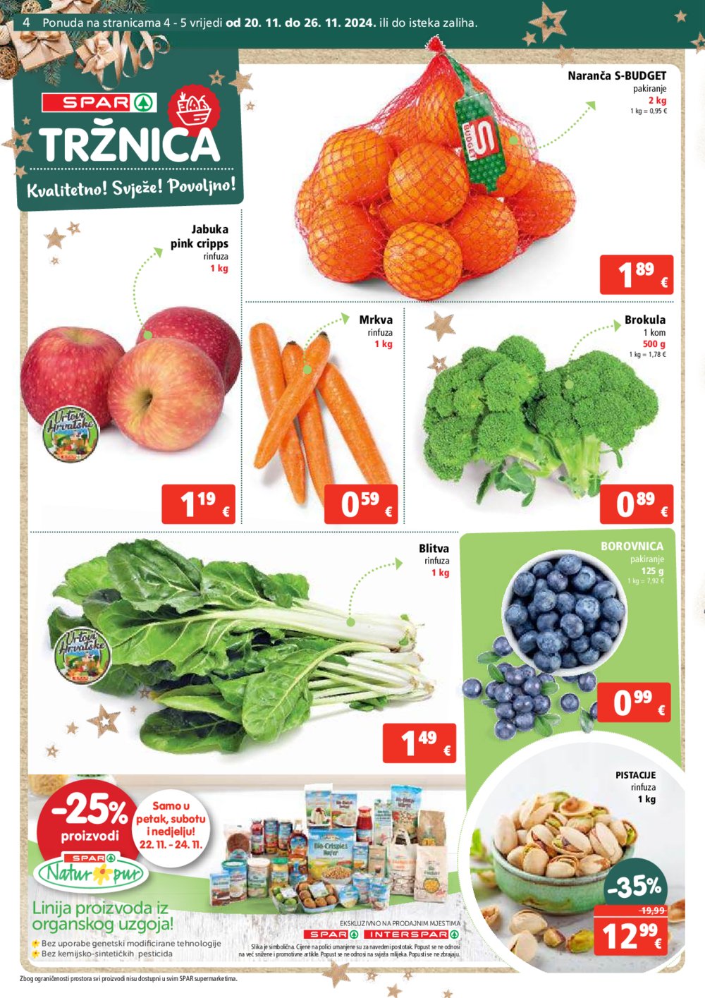 SPAR katalog Akcija 20.11.-26.11.2024.