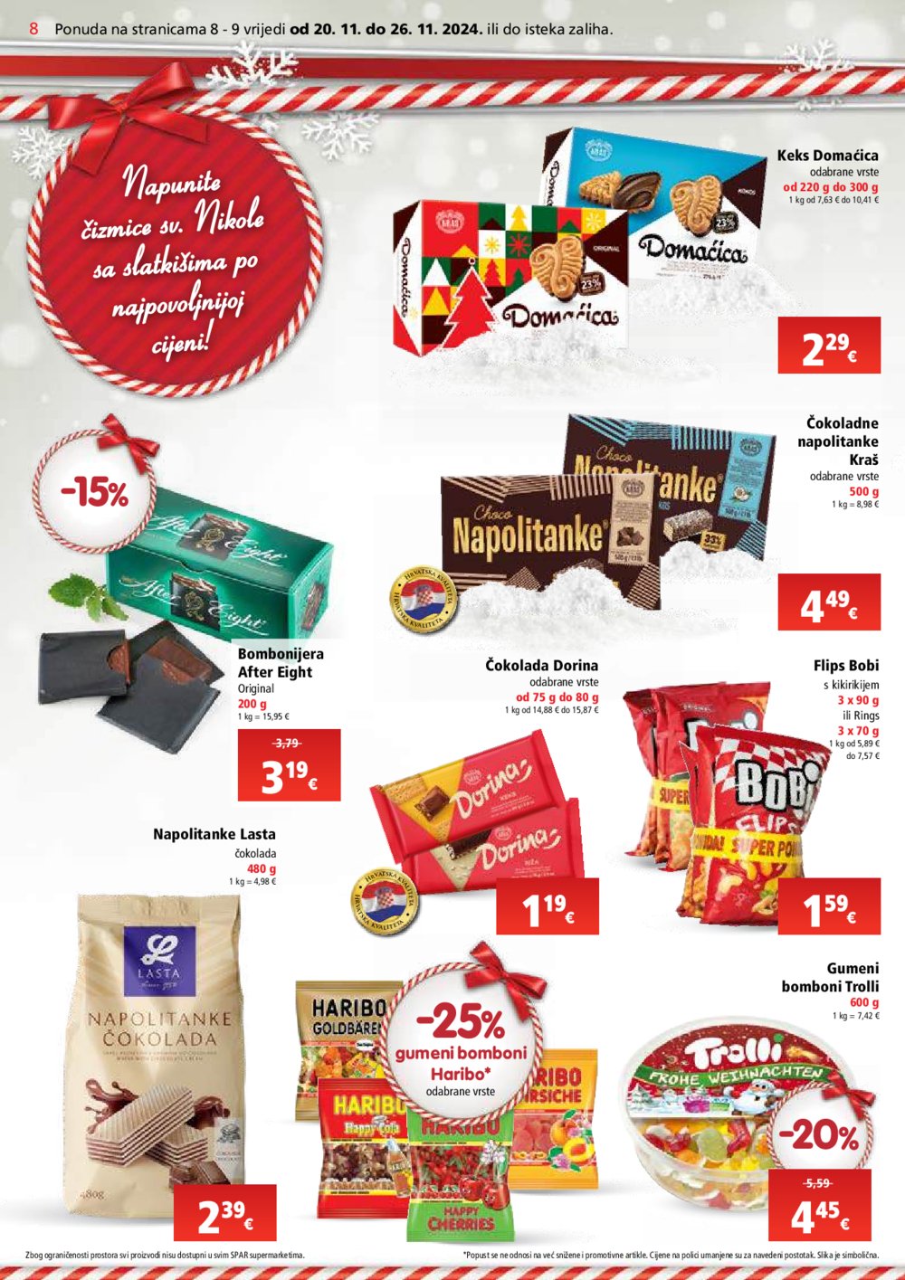 SPAR katalog Akcija 20.11.-26.11.2024.