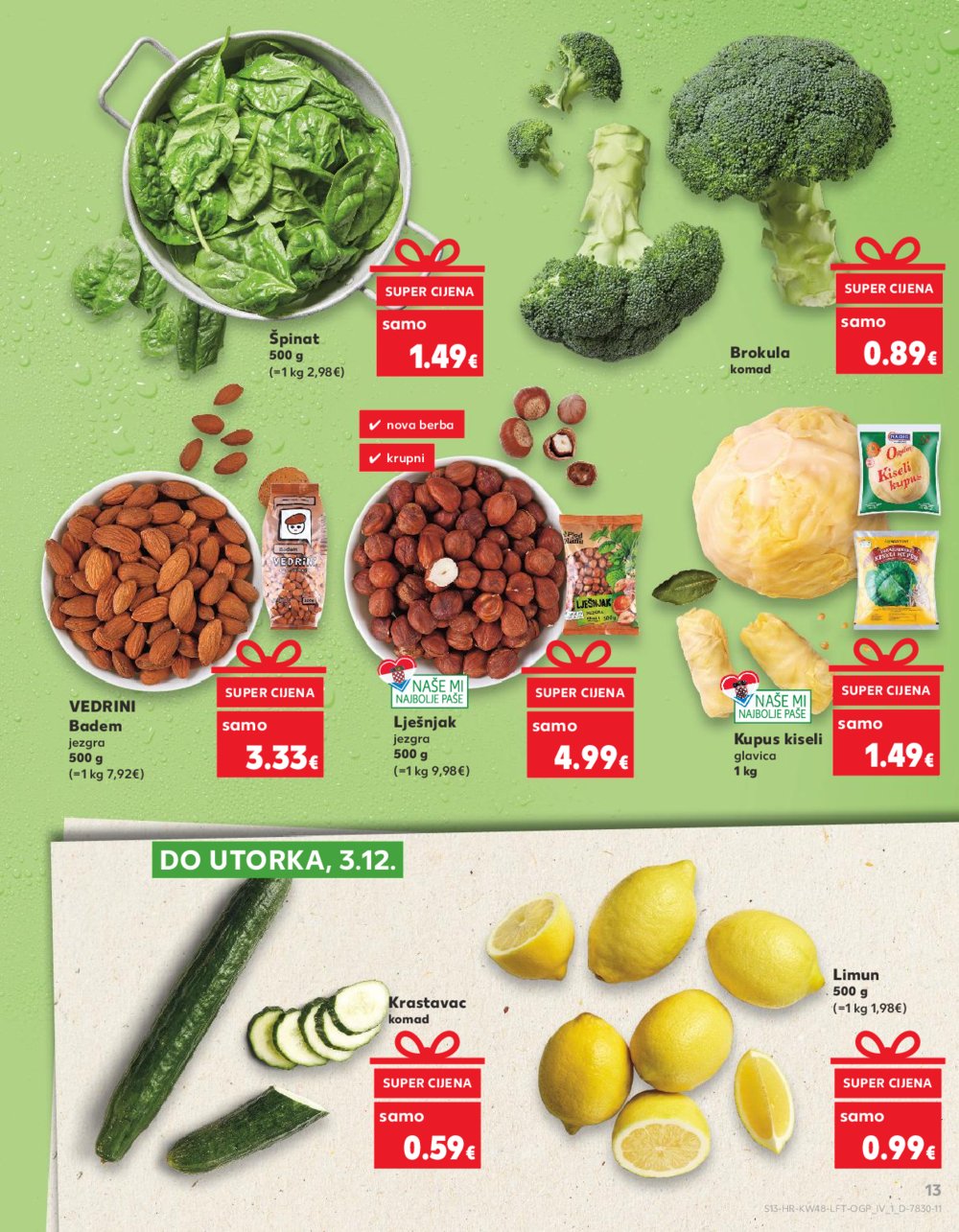 Kaufland katalog Akcija 27.11.-03.12.2024. Ivanec