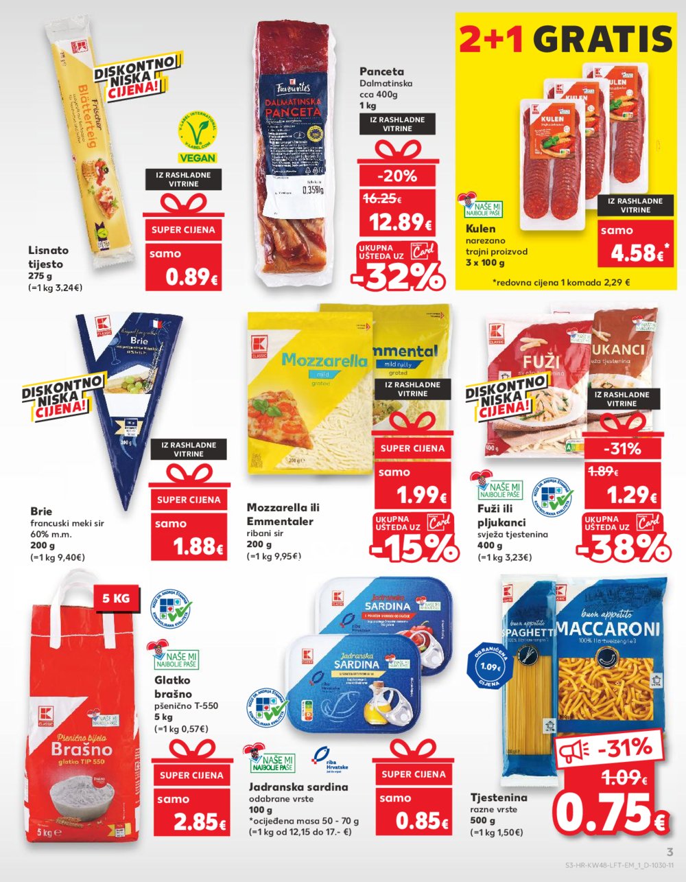 Kaufland katalog Akcija 27.11.-03.12.2024. Ivanec