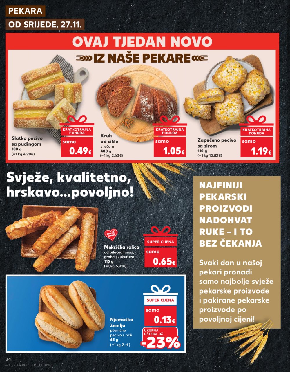 Kaufland katalog Akcija 27.11.-03.12.2024. Ivanec