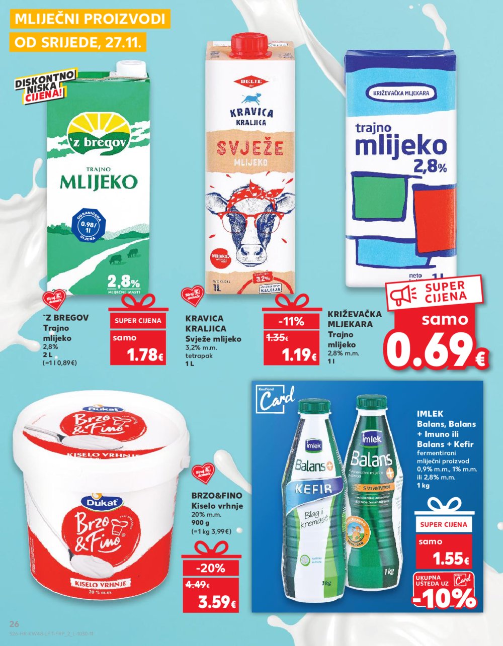 Kaufland katalog Akcija 27.11.-03.12.2024. Ivanec