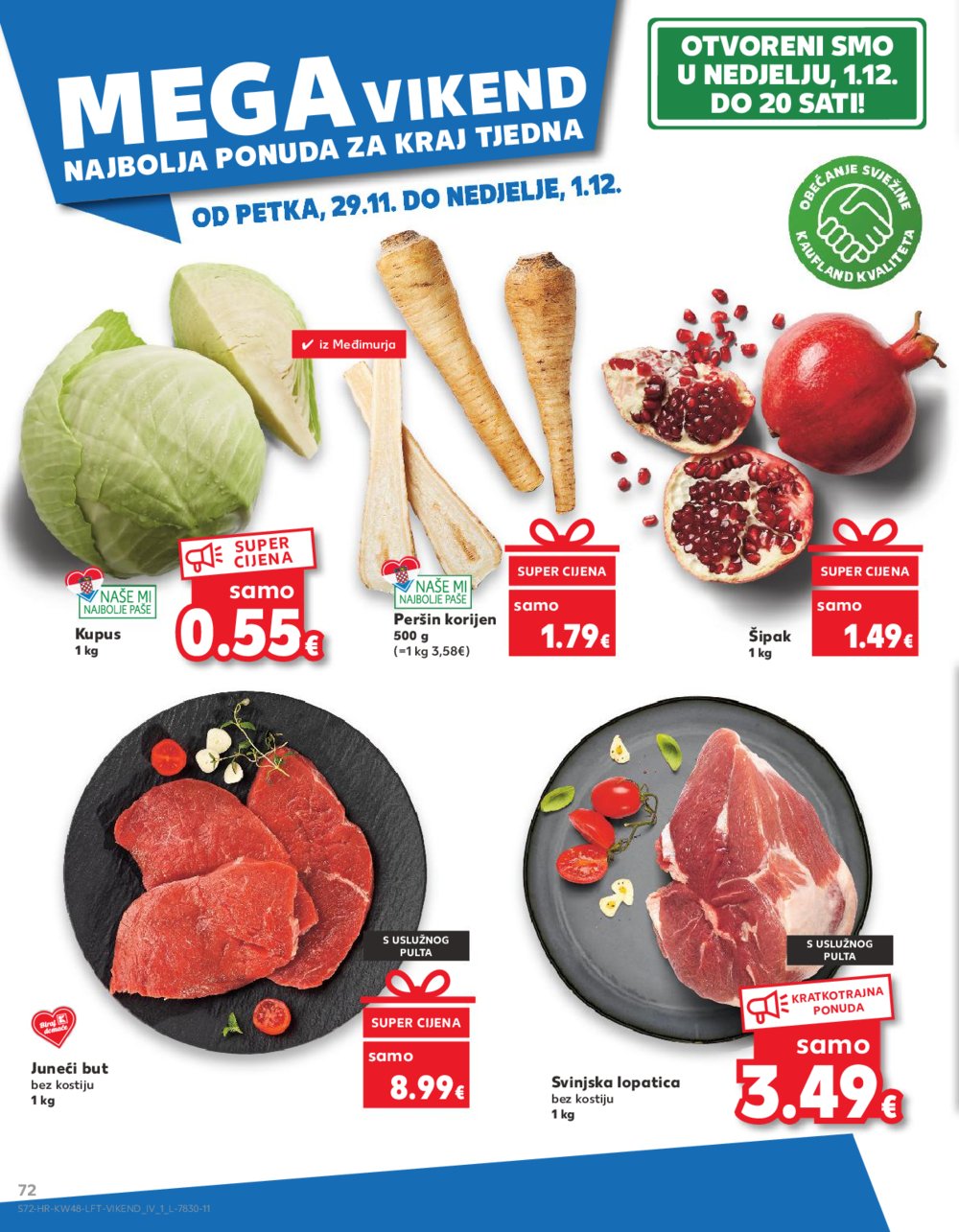 Kaufland katalog Akcija 27.11.-03.12.2024. Ivanec