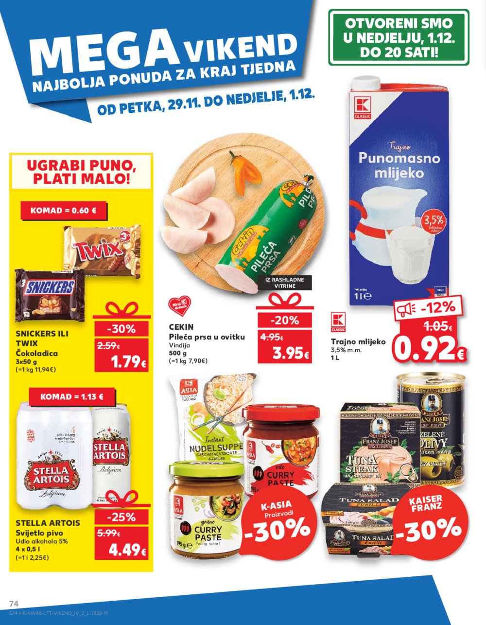 Kaufland katalog Akcija 27.11.-03.12.2024. Ivanec