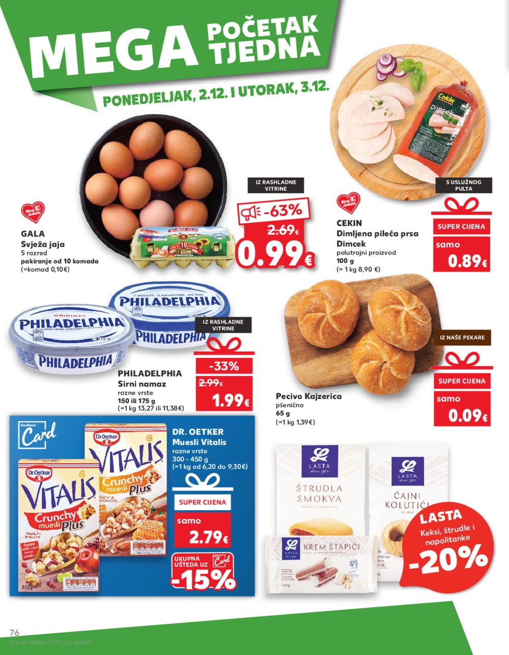 Kaufland katalog Akcija 27.11.-03.12.2024. Ivanec