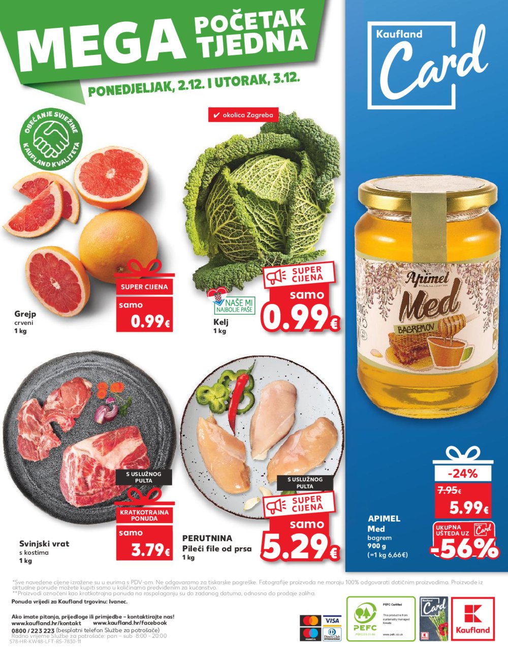 Kaufland katalog Akcija 27.11.-03.12.2024. Ivanec