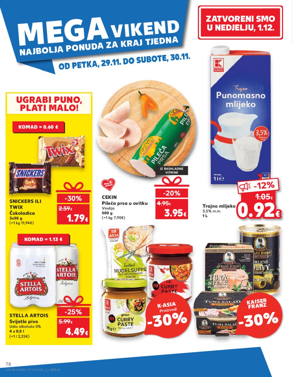 Kaufland katalog Akcija 27.11.-03.12.2024. Karlovac