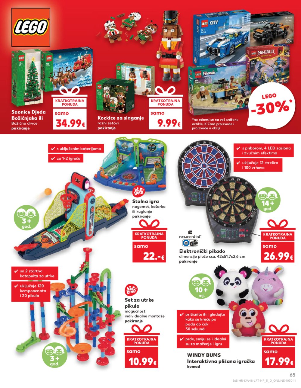 Kaufland katalog Akcija 27.11.-03.12.2024. VG, Rv, Ma, Vu, Po, Vo, DS