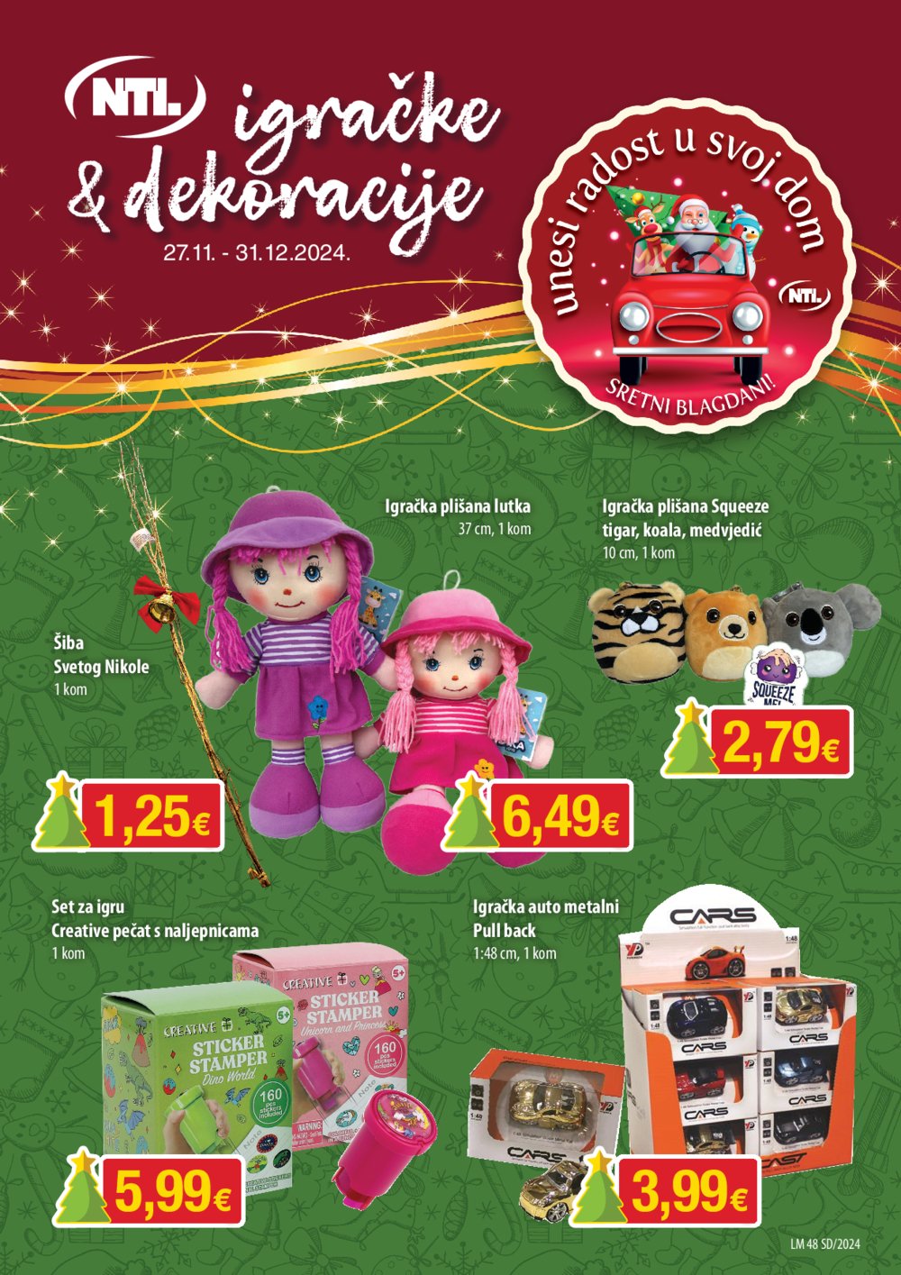 NTL katalog Igračke i dekoracije 27.11.-31.12.2024. 