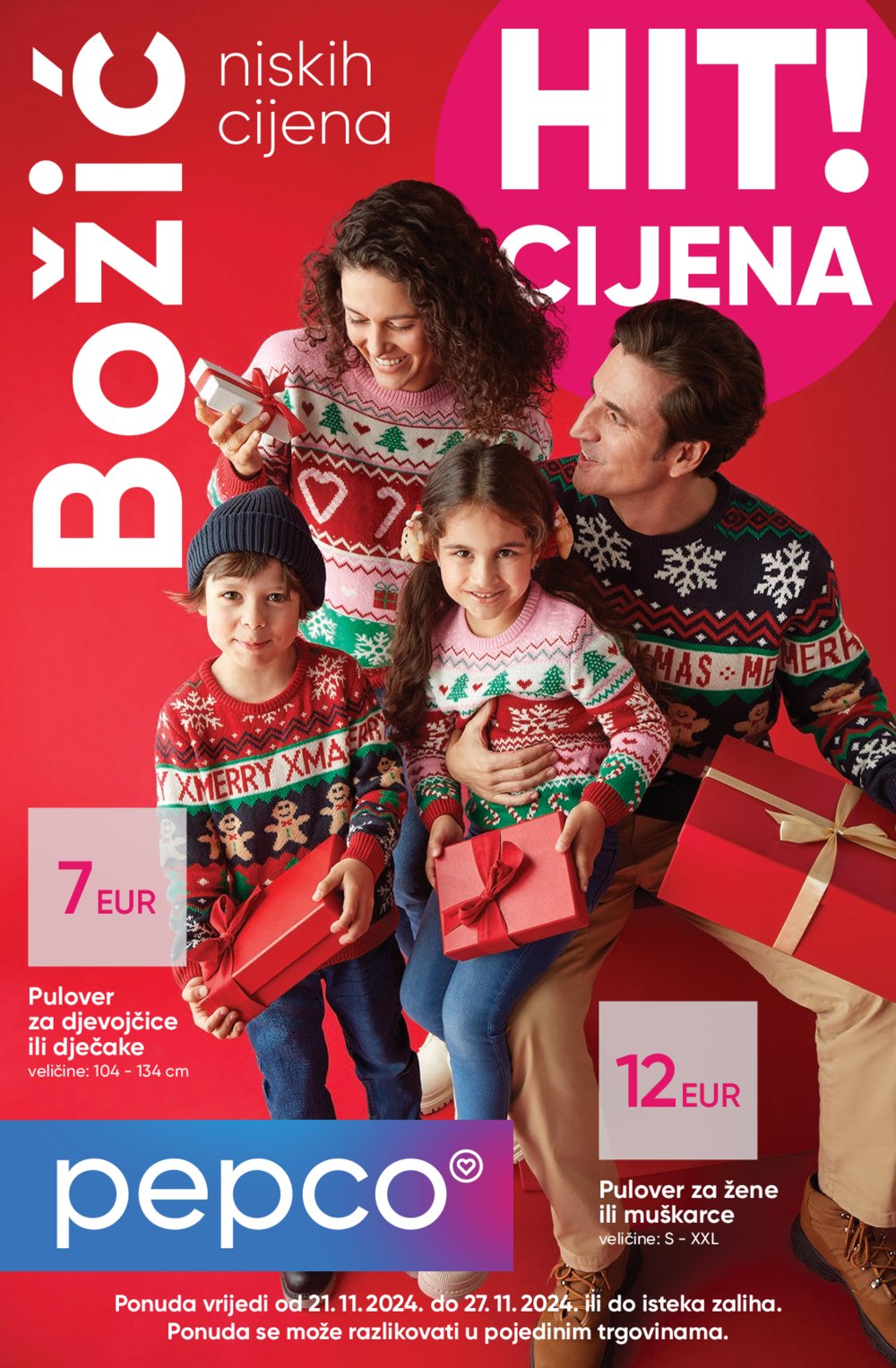 Pepco katalog Božić 21.11.-27.11.2024.