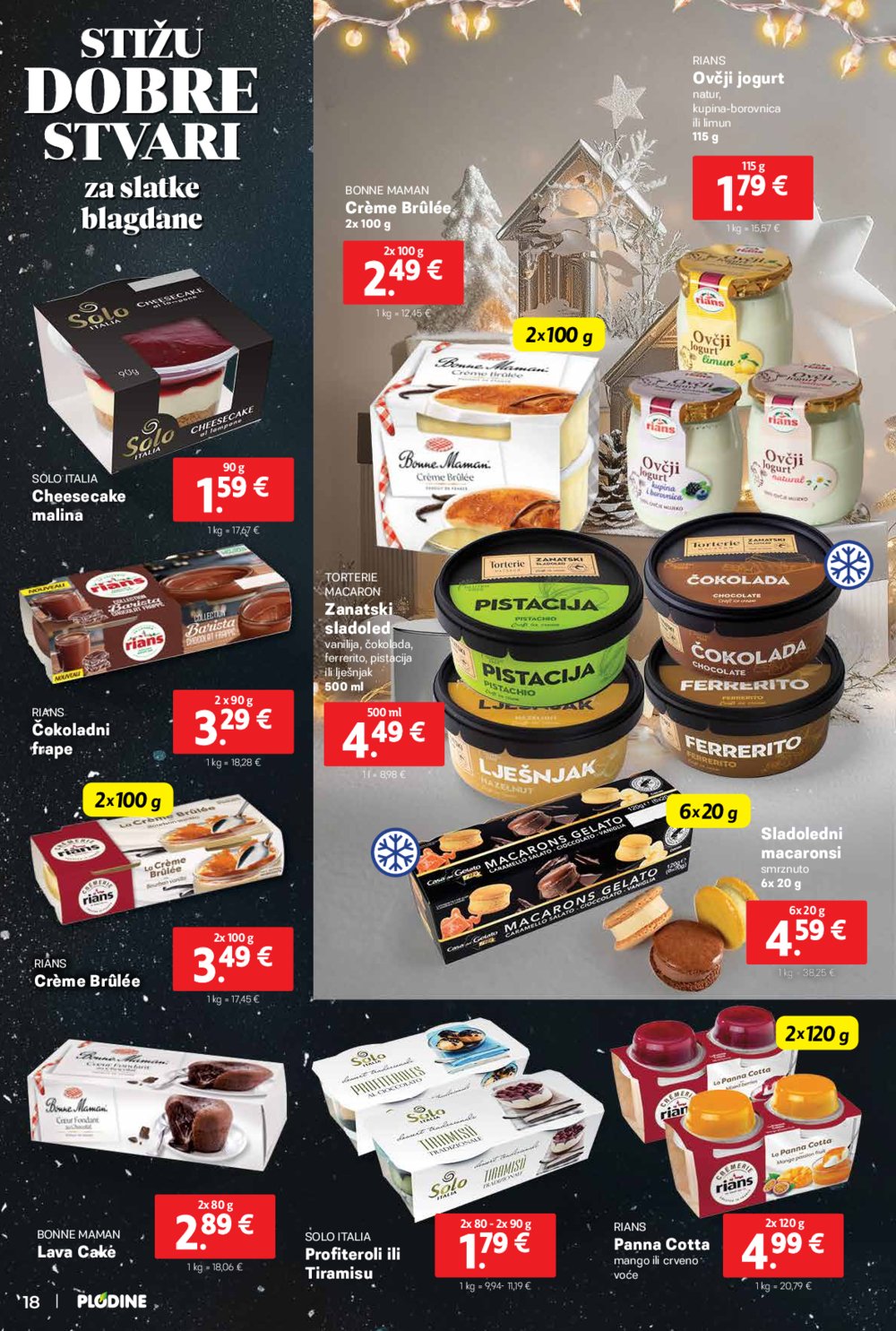 Plodine katalog Blagdanske delicije 27.11.-31.12.2024.