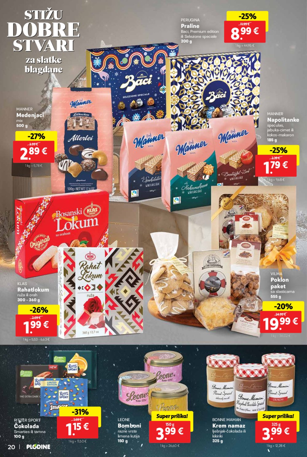 Plodine katalog Blagdanske delicije 27.11.-31.12.2024.