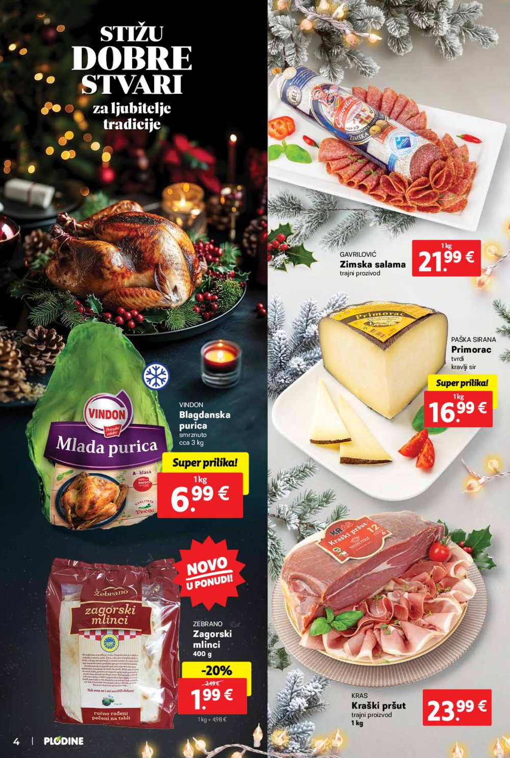 Plodine katalog Blagdanske delicije 27.11.-31.12.2024.