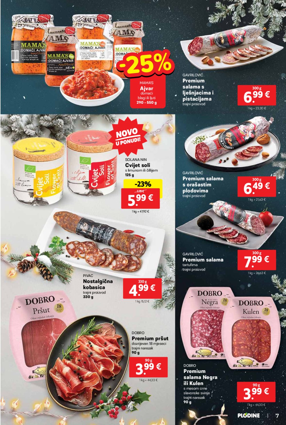 Plodine katalog Blagdanske delicije 27.11.-31.12.2024.