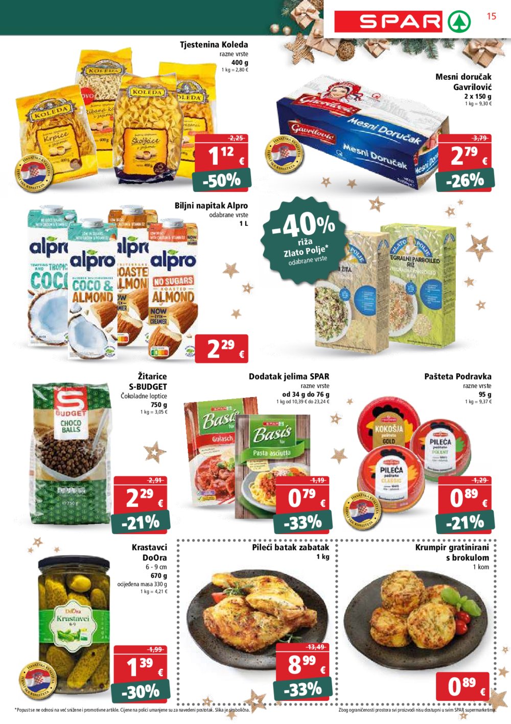 SPAR katalog Akcija 27.11.-03.12.2024.