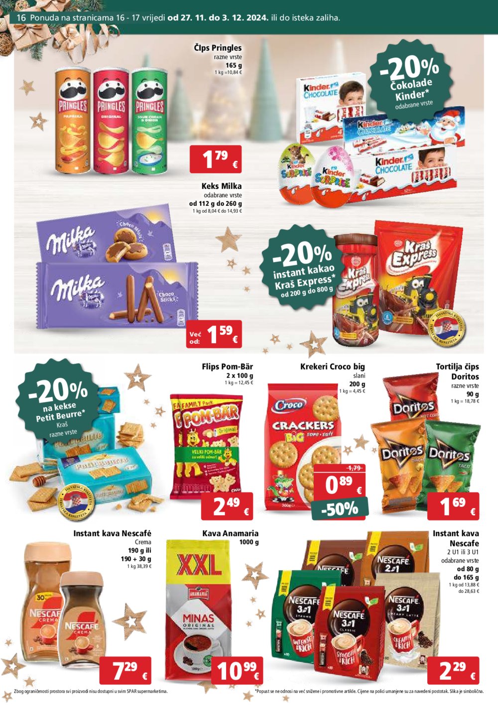 SPAR katalog Akcija 27.11.-03.12.2024.