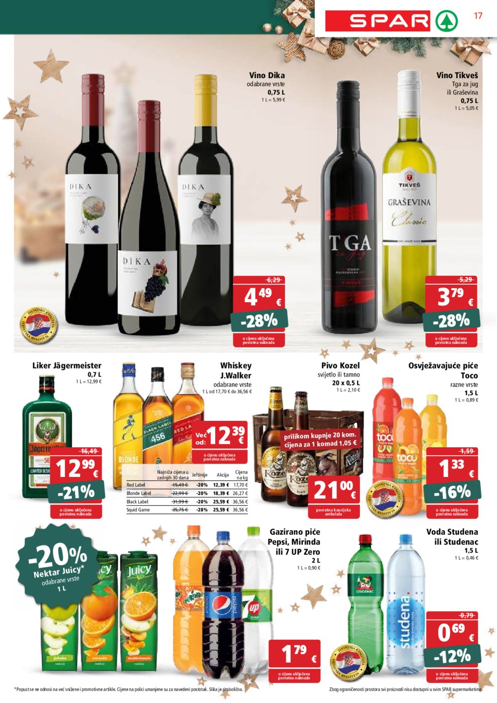 SPAR katalog Akcija 27.11.-03.12.2024.