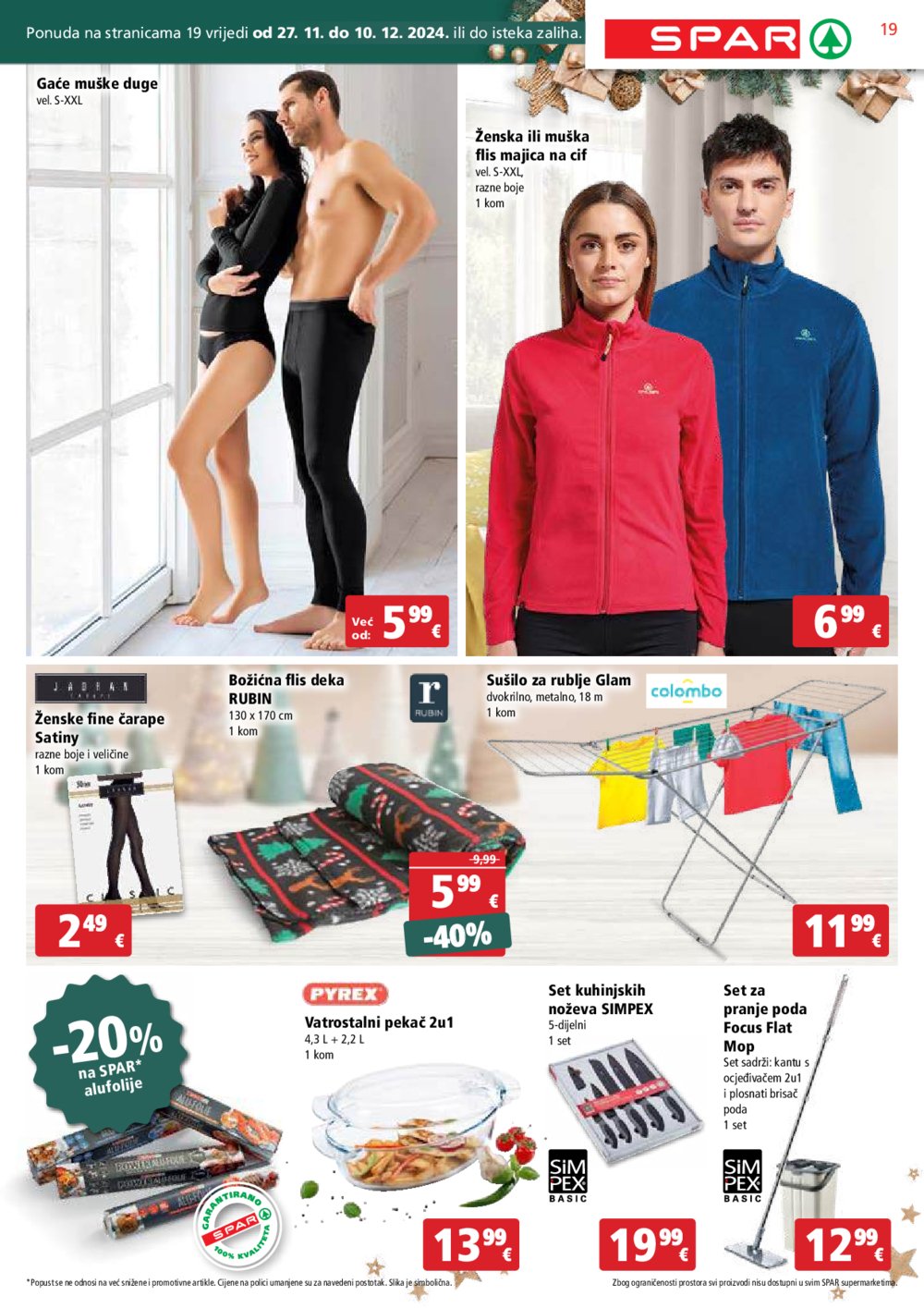 SPAR katalog Akcija 27.11.-03.12.2024.