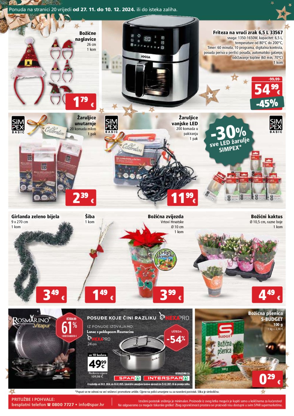 SPAR katalog Akcija 27.11.-03.12.2024.