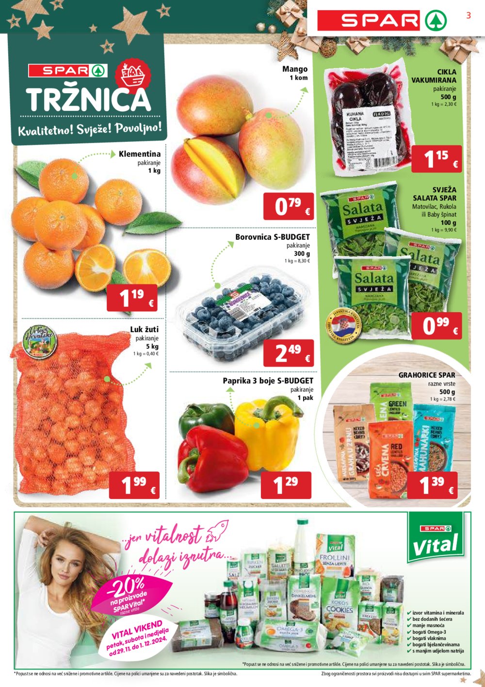 SPAR katalog Akcija 27.11.-03.12.2024.