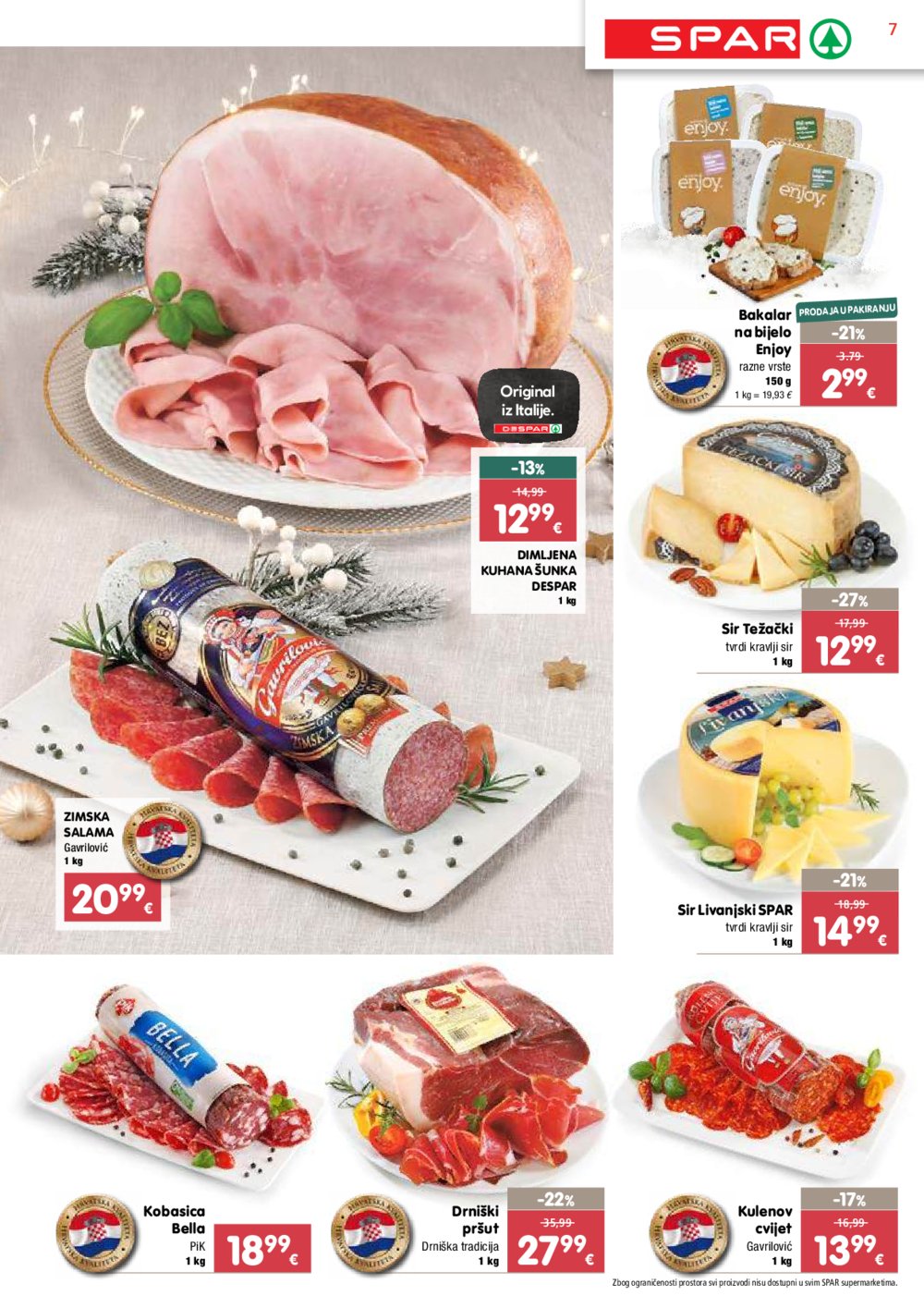 SPAR katalog Akcija 27.11.-03.12.2024.