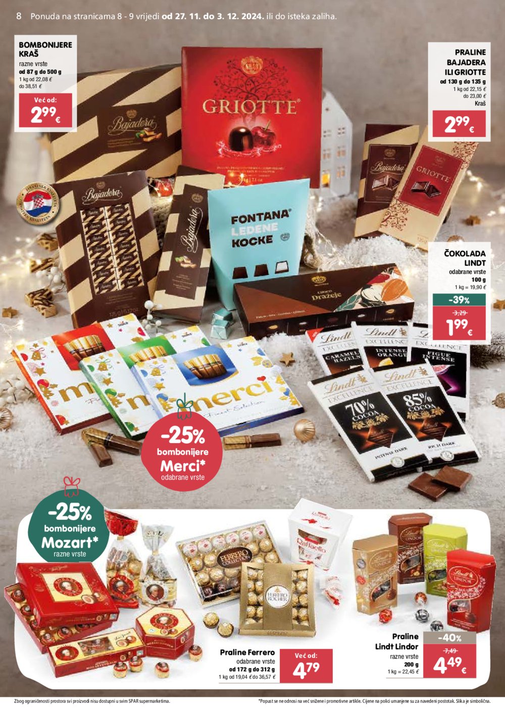 SPAR katalog Akcija 27.11.-03.12.2024.