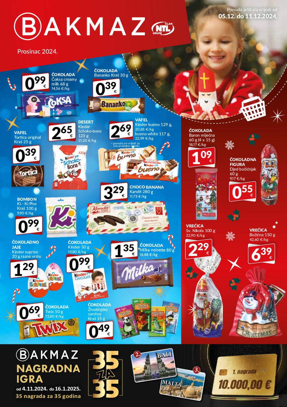 Bakmaz katalog Akcija 05.12.-11.12.2024.