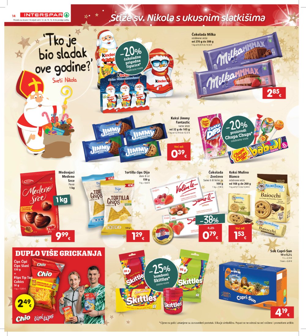 INTERSPAR katalog Akcija 04.12.-10.12.2024.