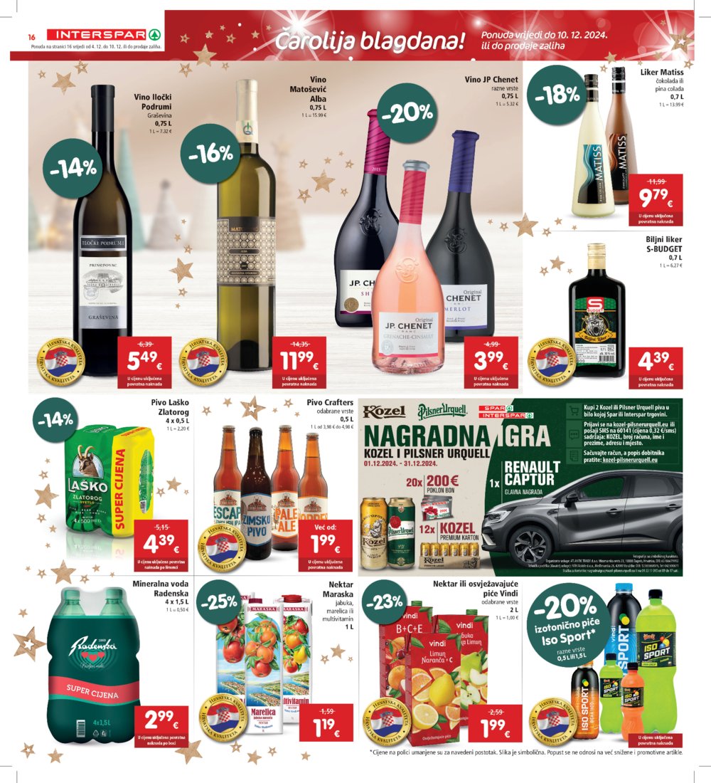 INTERSPAR katalog Akcija 04.12.-10.12.2024.