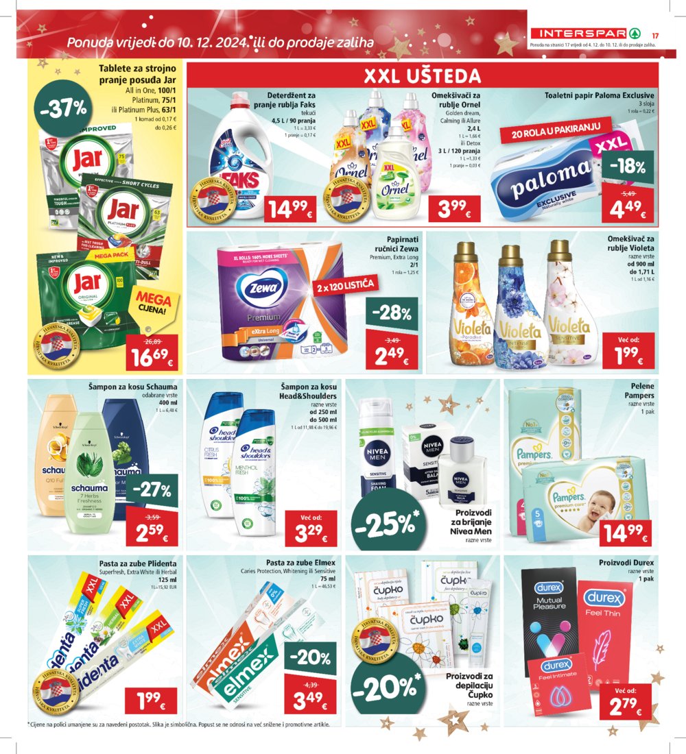 INTERSPAR katalog Akcija 04.12.-10.12.2024.