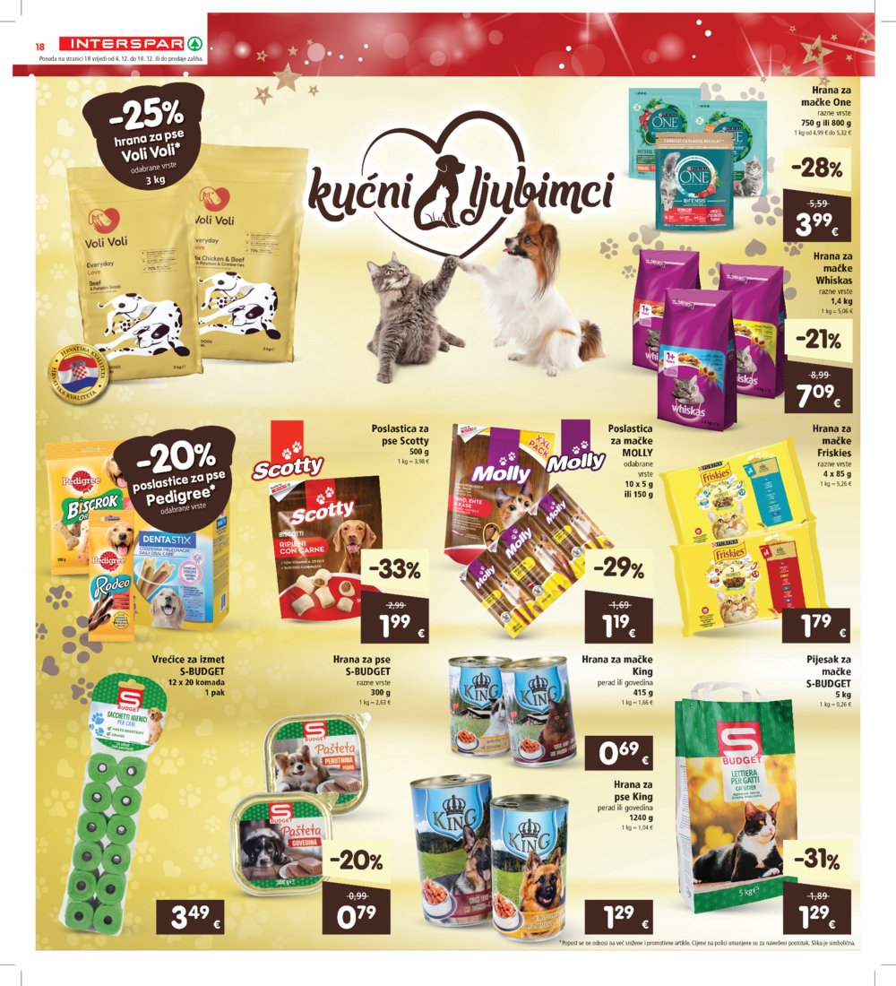 INTERSPAR katalog Akcija 04.12.-10.12.2024.