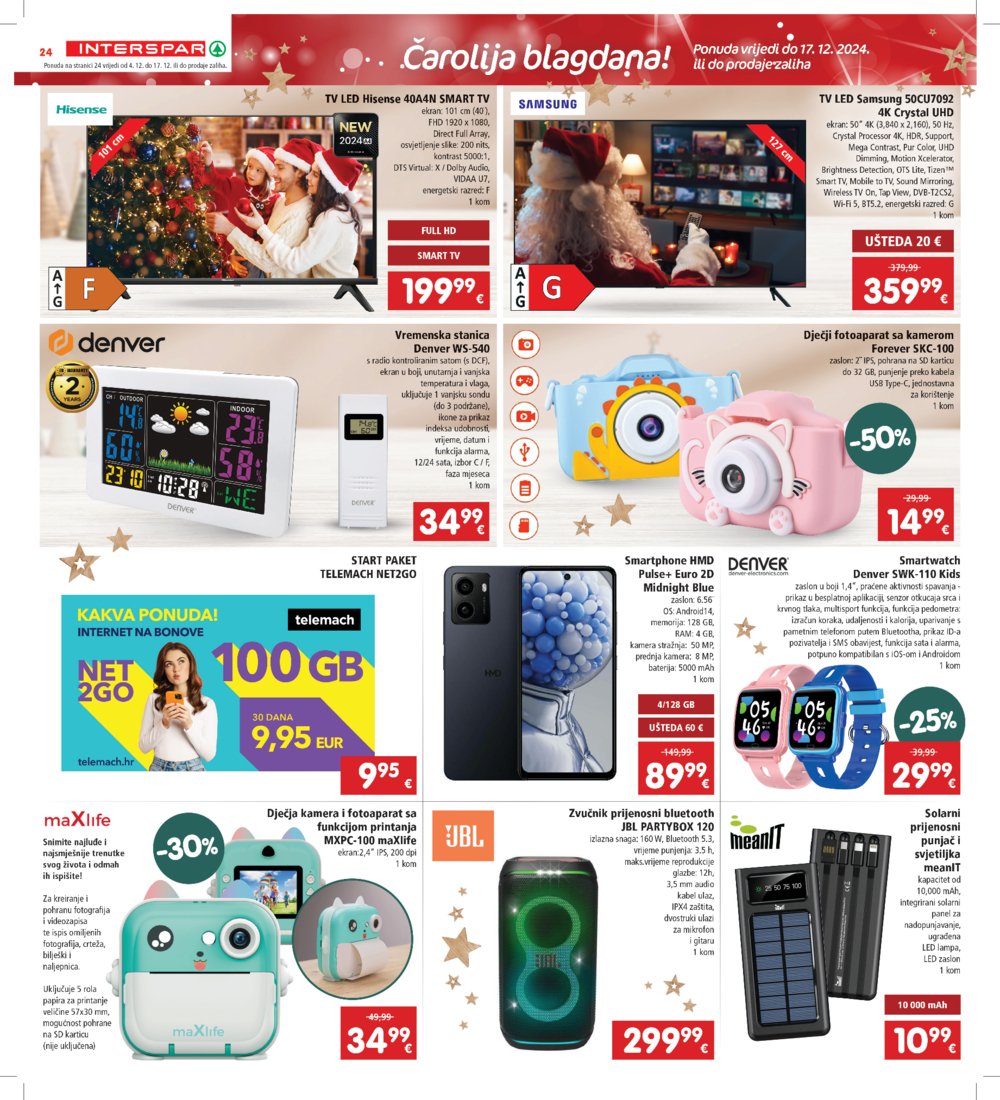 INTERSPAR katalog Akcija 04.12.-10.12.2024.