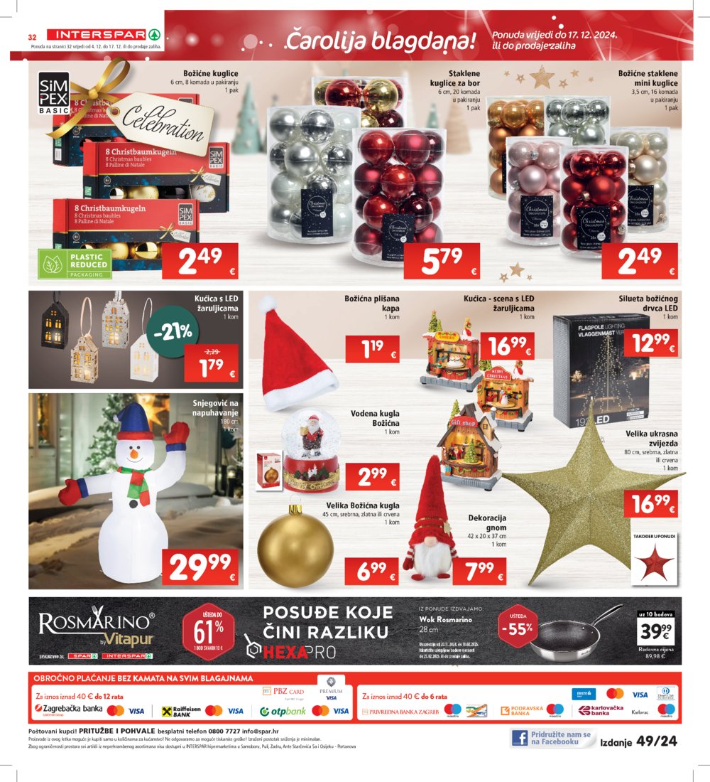 INTERSPAR katalog Akcija 04.12.-10.12.2024.