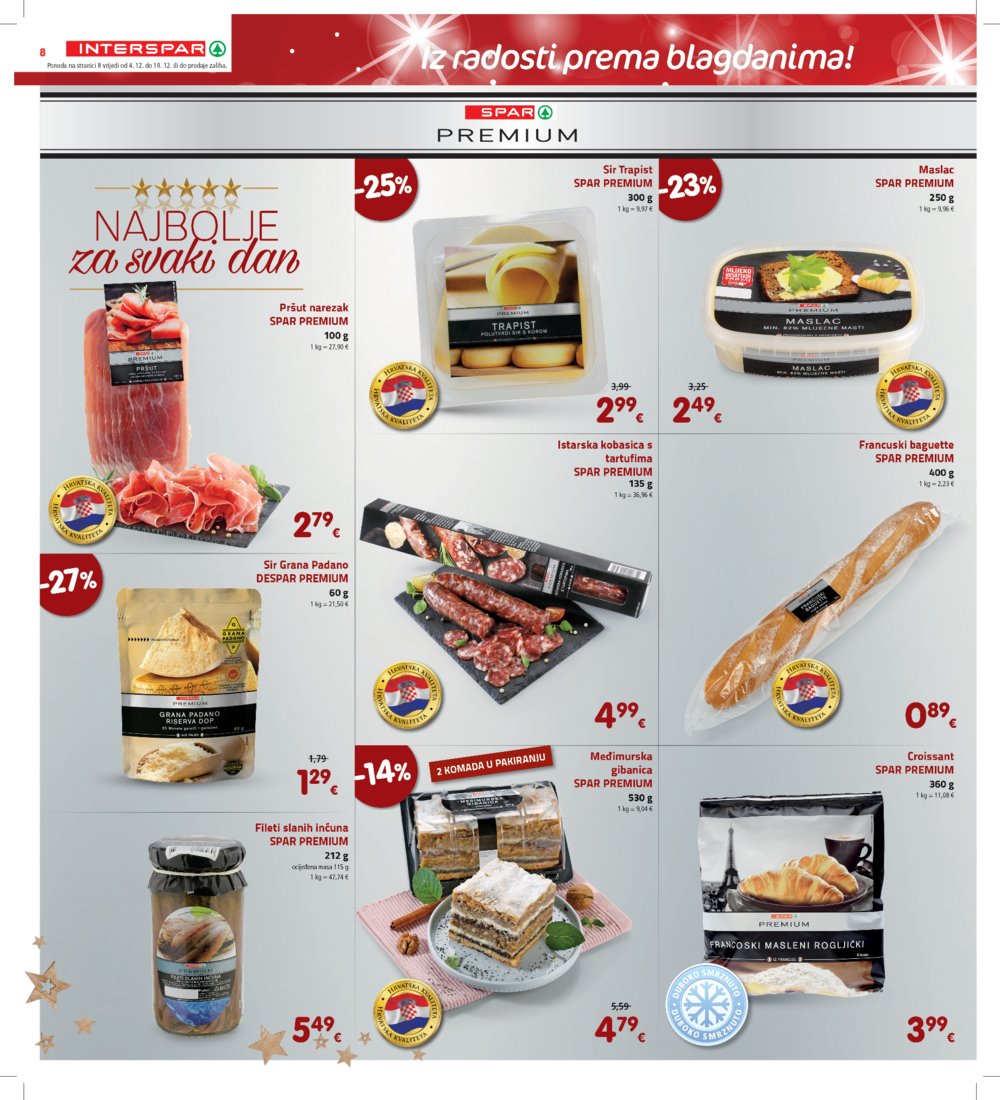 INTERSPAR katalog Akcija 04.12.-10.12.2024.