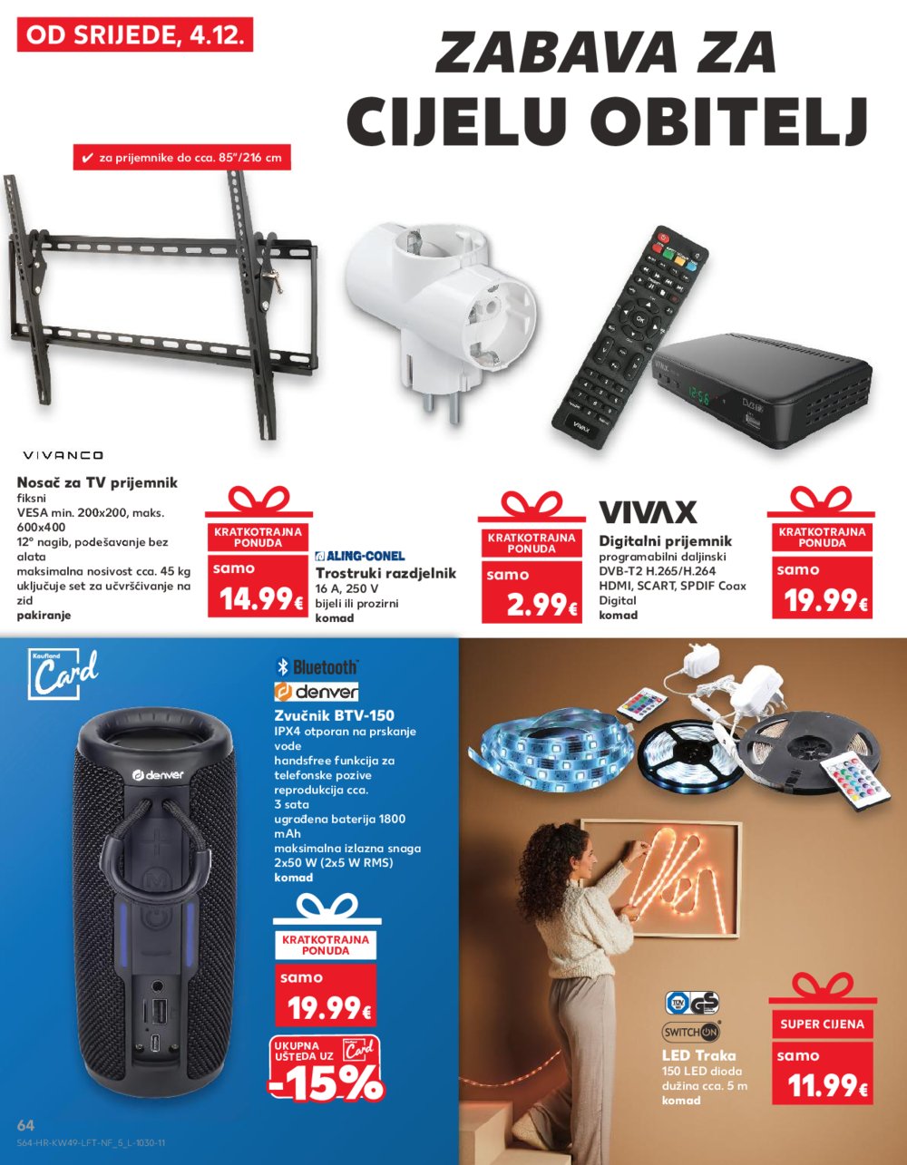 Kaufland katalog Akcija 04.11.-10.12.2024. Karlovac