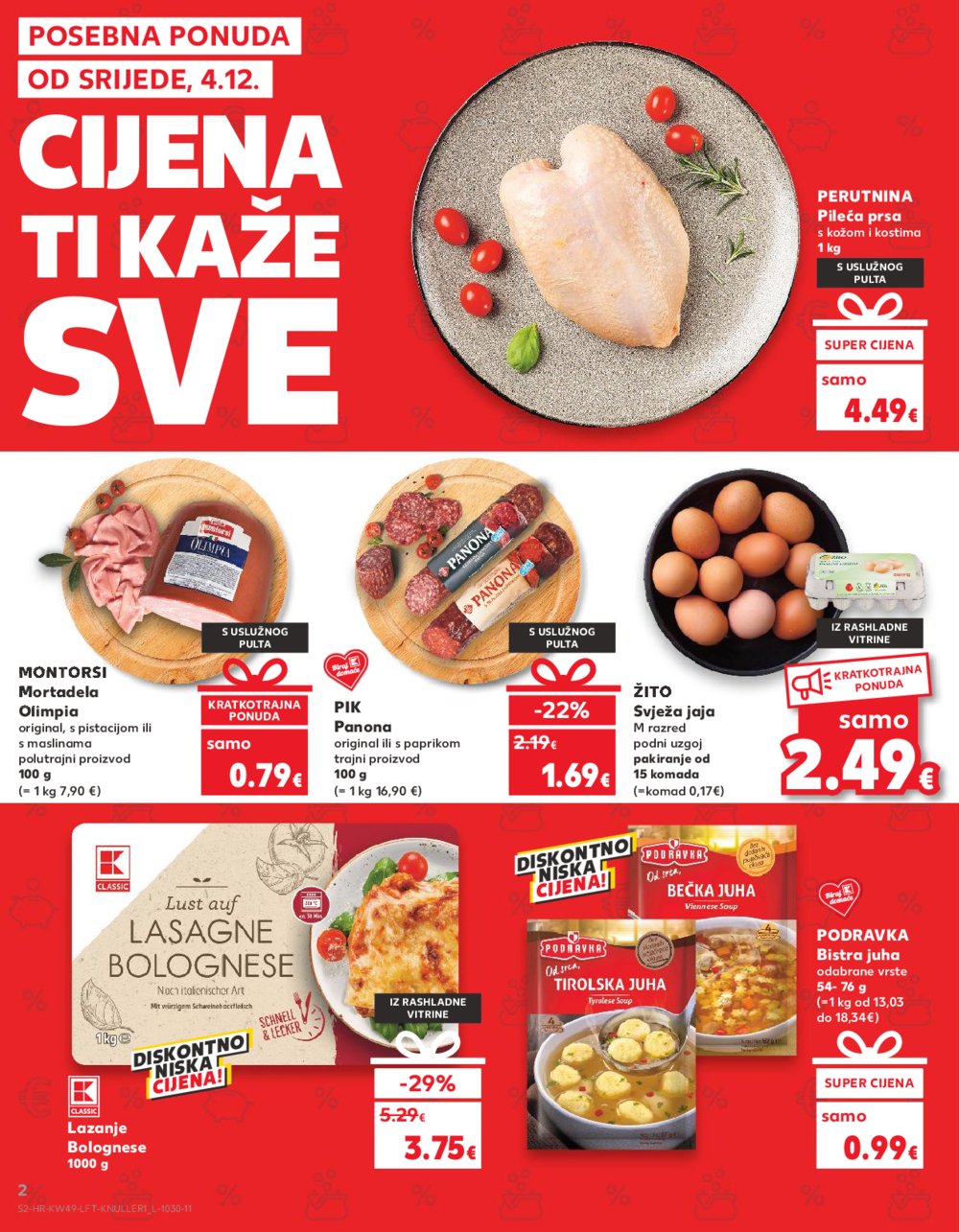 Kaufland katalog Akcija 04.11.-10.12.2024. Virovitica