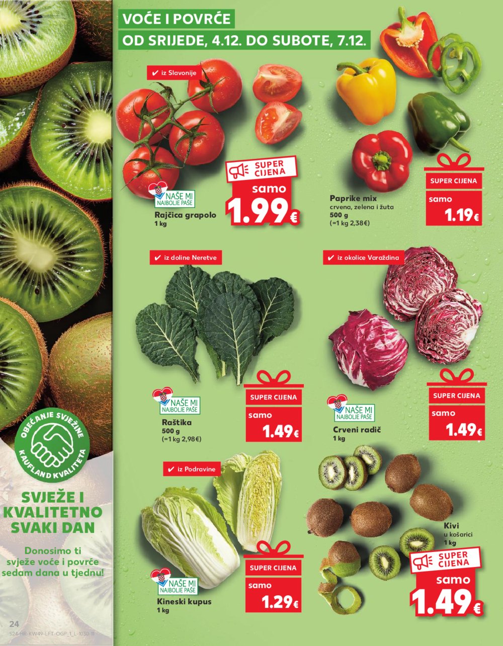 Kaufland katalog Akcija 04.11.-10.12.2024. Virovitica