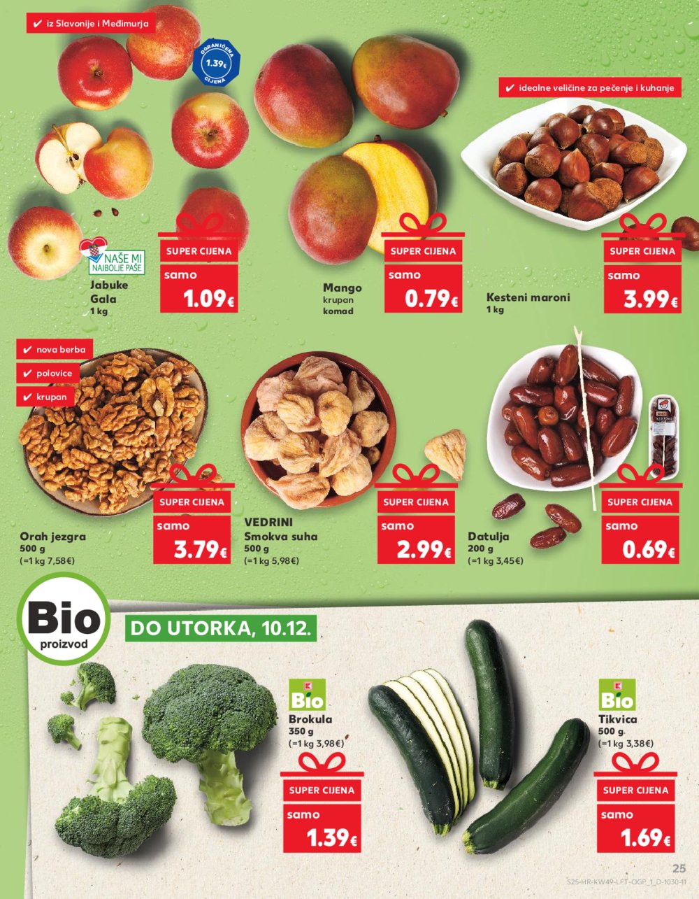 Kaufland katalog Akcija 04.11.-10.12.2024. Virovitica