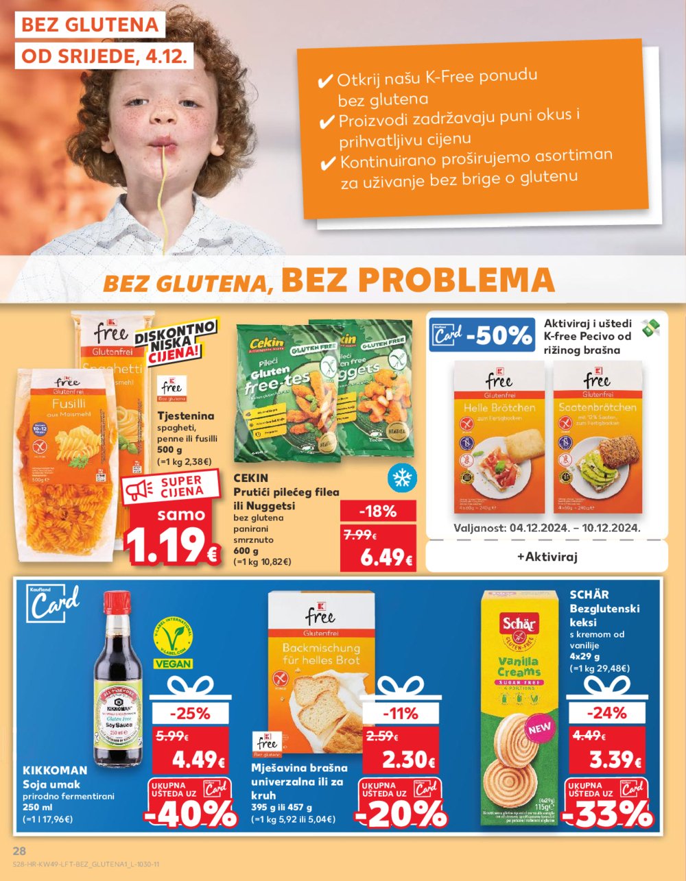 Kaufland katalog Akcija 04.11.-10.12.2024. Virovitica