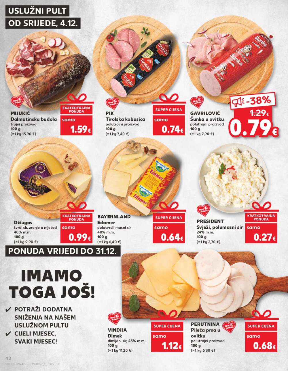 Kaufland katalog Akcija 04.11.-10.12.2024. Virovitica